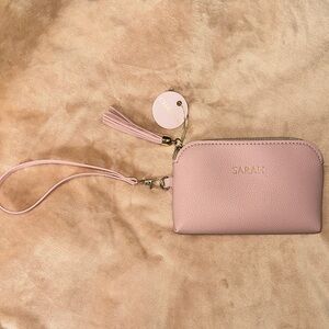 Pink Wristlet Wallet